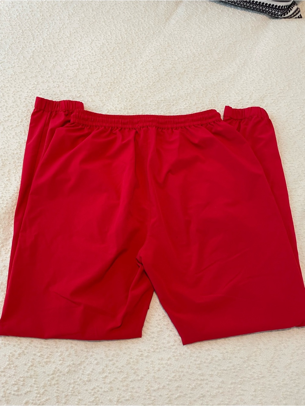 Aritzia TNA Lightweight Red Jogger Pants - Picture 6 of 6